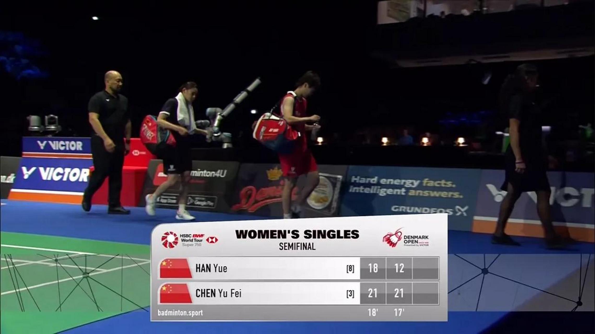 韩国队横扫丹麦队，陈雨菲点燃赛场